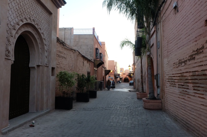 Berlibur di Kota Marrakech, Maroko.