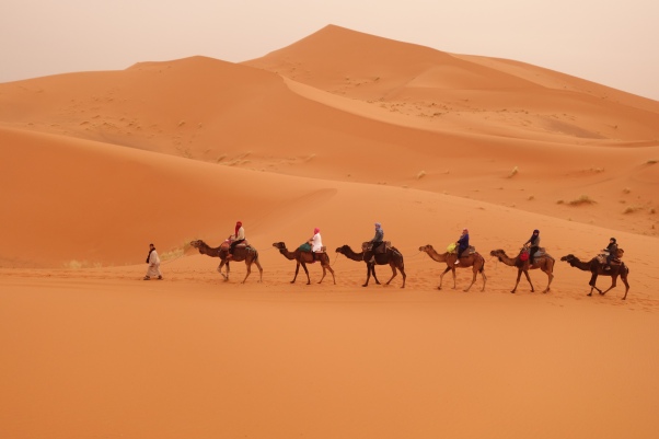 Bermalam di Gurun Sahara Maroko